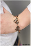 Paparazzi "Trust Your Heart" Copper Bracelet Paparazzi Jewelry