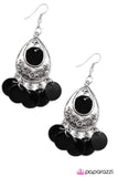 Paparazzi "Truth Be Told - Black" earring Paparazzi Jewelry