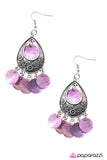 Paparazzi "Truth Be Told - Purple " earring Paparazzi Jewelry