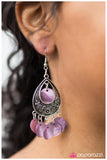 Paparazzi "Truth Be Told - Purple " earring Paparazzi Jewelry