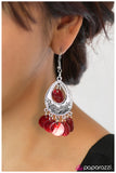Paparazzi "Truth Be Told- Red" earring Paparazzi Jewelry