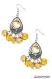 Paparazzi "Truth Be Told - Yellow" earring Paparazzi Jewelry