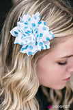 Paparazzi "Try and Spot Me" Blue Hair Clip Paparazzi Jewelry