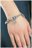 Paparazzi "Turn on the Charm" Silver Bracelet Paparazzi Jewelry
