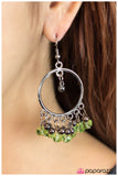 Paparazzi "Twilight Zone - Green" earring Paparazzi Jewelry