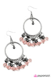 Paparazzi "Twilight Zone" Pink Earrings Paparazzi Jewelry