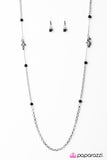 Paparazzi "Twinkling Twilight - Black" necklace Paparazzi Jewelry