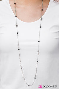 Paparazzi "Twinkling Twilight - Black" necklace Paparazzi Jewelry