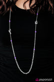 Paparazzi "Twinkling Twilight - Purple" necklace Paparazzi Jewelry