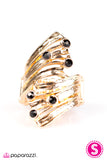 Paparazzi "Twinkly Tides" Gold Ring Paparazzi Jewelry