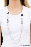 Paparazzi "Twisted Fantasy - Black" necklace Paparazzi Jewelry