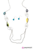 Paparazzi "Twisted Fantasy - Multi " necklace Paparazzi Jewelry