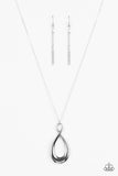 Paparazzi "Twisted Tranquility - Silver" necklace Paparazzi Jewelry