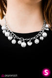 Paparazzi "Twitterpated" White Necklace & Earring Set Paparazzi Jewelry