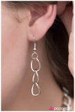 Paparazzi "Two Is Better Than One - Silver" necklace Paparazzi Jewelry