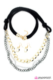 Paparazzi "Unchained Melody - Black" necklace Paparazzi Jewelry
