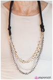 Paparazzi "Unchained Melody - Black" necklace Paparazzi Jewelry