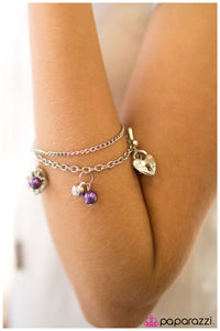 Paparazzi "Under Lock and Key" Purple Bracelet Paparazzi Jewelry