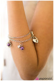 Paparazzi "Under Lock and Key" Purple Bracelet Paparazzi Jewelry