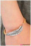 Paparazzi "Under the FEATHER - Yellow" bracelet Paparazzi Jewelry