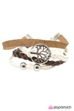 Paparazzi "Under the Old Oak Tree - White" bracelet Paparazzi Jewelry