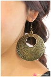 Paparazzi "Under The Tuscan Sun" earring Paparazzi Jewelry