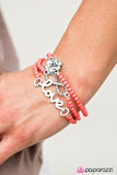 Paparazzi "Unforgettable Summer - Orange" bracelet Paparazzi Jewelry