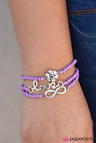 Paparazzi "Unforgettable Summer - Purple" bracelet Paparazzi Jewelry