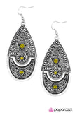 Paparazzi "Unhinged" Green Earrings Paparazzi Jewelry