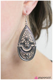 Paparazzi "Unhinged" Silver Earrings Paparazzi Jewelry