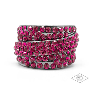 Paparazzi "The Millionaires Club" Exclusive Pink Ring Paparazzi Jewelry