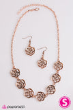 Paparazzi "Until The Last Petal Falls - Copper" necklace Paparazzi Jewelry