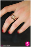 Paparazzi "Up All Night - Copper" ring Paparazzi Jewelry
