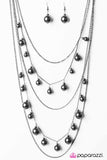 Paparazzi "Up Close and Personal - Black" necklace Paparazzi Jewelry