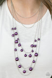 Paparazzi "Up Close and Personal - Purple" necklace Paparazzi Jewelry