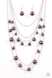 Paparazzi "Up Close and Personal - Purple" necklace Paparazzi Jewelry