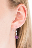 Paparazzi "Upper GLASS - Purple" necklace Paparazzi Jewelry