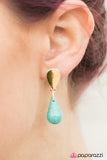 Paparazzi "Up The Creek" earring Paparazzi Jewelry