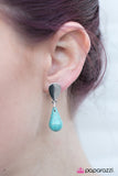 Paparazzi "Up The Creek - Blue" earring Paparazzi Jewelry