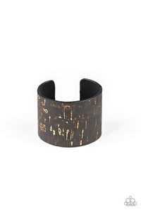 Paparazzi "Up To Scratch" Black Bracelet Paparazzi Jewelry