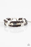 Paparazzi "Urban Adventurer - White" bracelet Paparazzi Jewelry