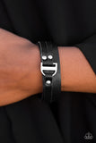 Paparazzi "Urban Edge - Black" bracelet Paparazzi Jewelry