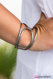 Paparazzi "Urban Empress - Black" bracelet Paparazzi Jewelry