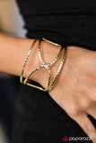 Paparazzi "Urban Empress - Gold" bracelet Paparazzi Jewelry