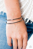 Paparazzi "Urban Rules - Black" bracelet Paparazzi Jewelry