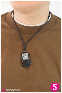 Paparazzi "Urban Underground" Black Necklace Unisex Paparazzi Jewelry