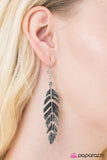 Paparazzi "Use Your Wings - Silver" earring Paparazzi Jewelry