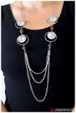 Paparazzi "Utter Amazement" Brown Necklace & Earring Set Paparazzi Jewelry