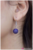 Paparazzi "Utter Amazement" Purple Necklace & Earring Set Paparazzi Jewelry