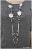 Paparazzi "Utter Amazement" Purple Necklace & Earring Set Paparazzi Jewelry